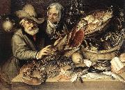 PASSEROTTI, Bartolomeo The Fishmonger's Shop agf china oil painting reproduction